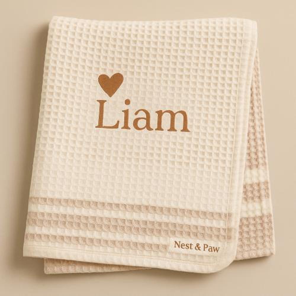 Waffle Muslin Baby Blanket