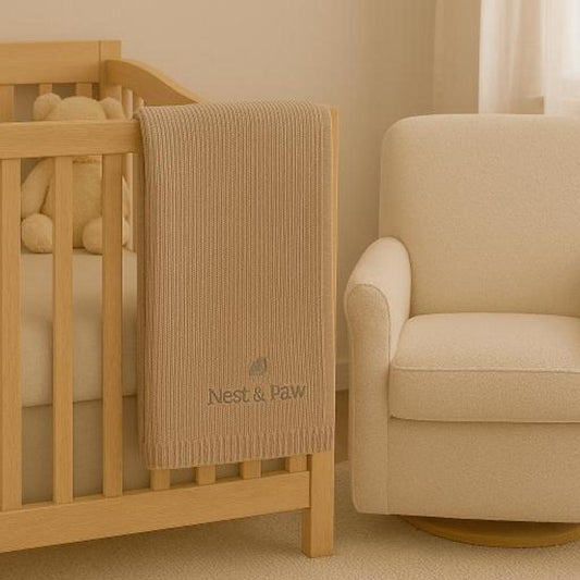 Luxe Knit Blanket – Dream Taupe Edition